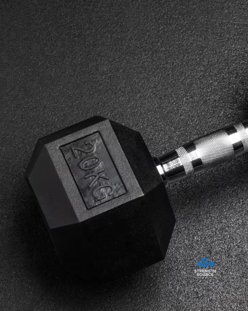 Rubber Hex Dumbbells
